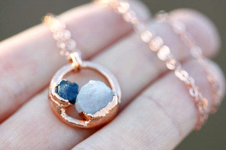 Mothers Circle Necklace · Customizable · Custom Birthstone Pieces ·  Little Sycamore