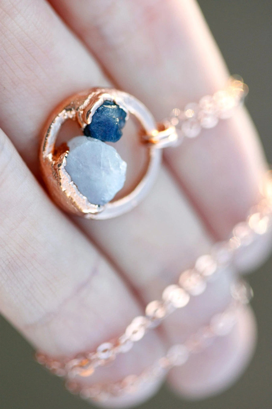 Mothers Circle Necklace · Customizable · Custom Birthstone Pieces ·  Little Sycamore