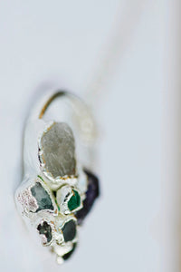 Mothers Circle Necklace · Customizable · Custom Birthstone Pieces ·  Little Sycamore