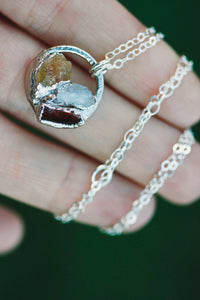 Mothers Circle Necklace · Customizable · Custom Birthstone Pieces ·  Little Sycamore
