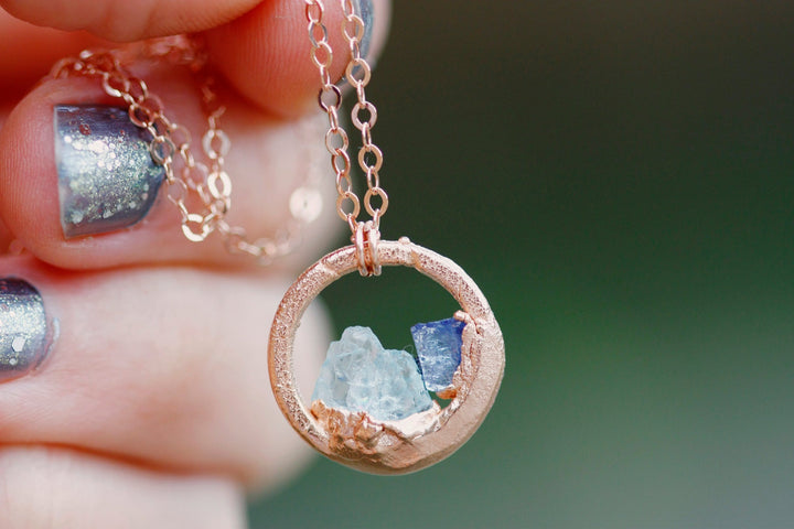 Mothers Circle Necklace · Customizable · Custom Birthstone Pieces ·  Little Sycamore