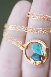 Mothers Circle Necklace · Customizable · Custom Birthstone Pieces ·  Little Sycamore