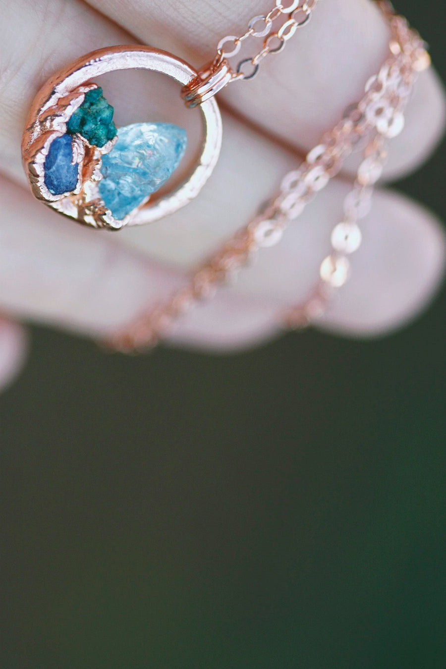 Mothers Circle Necklace · Customizable · Custom Birthstone Pieces ·  Little Sycamore