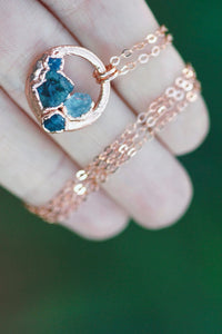 Mothers Circle Necklace · Customizable · Custom Birthstone Pieces ·  Little Sycamore