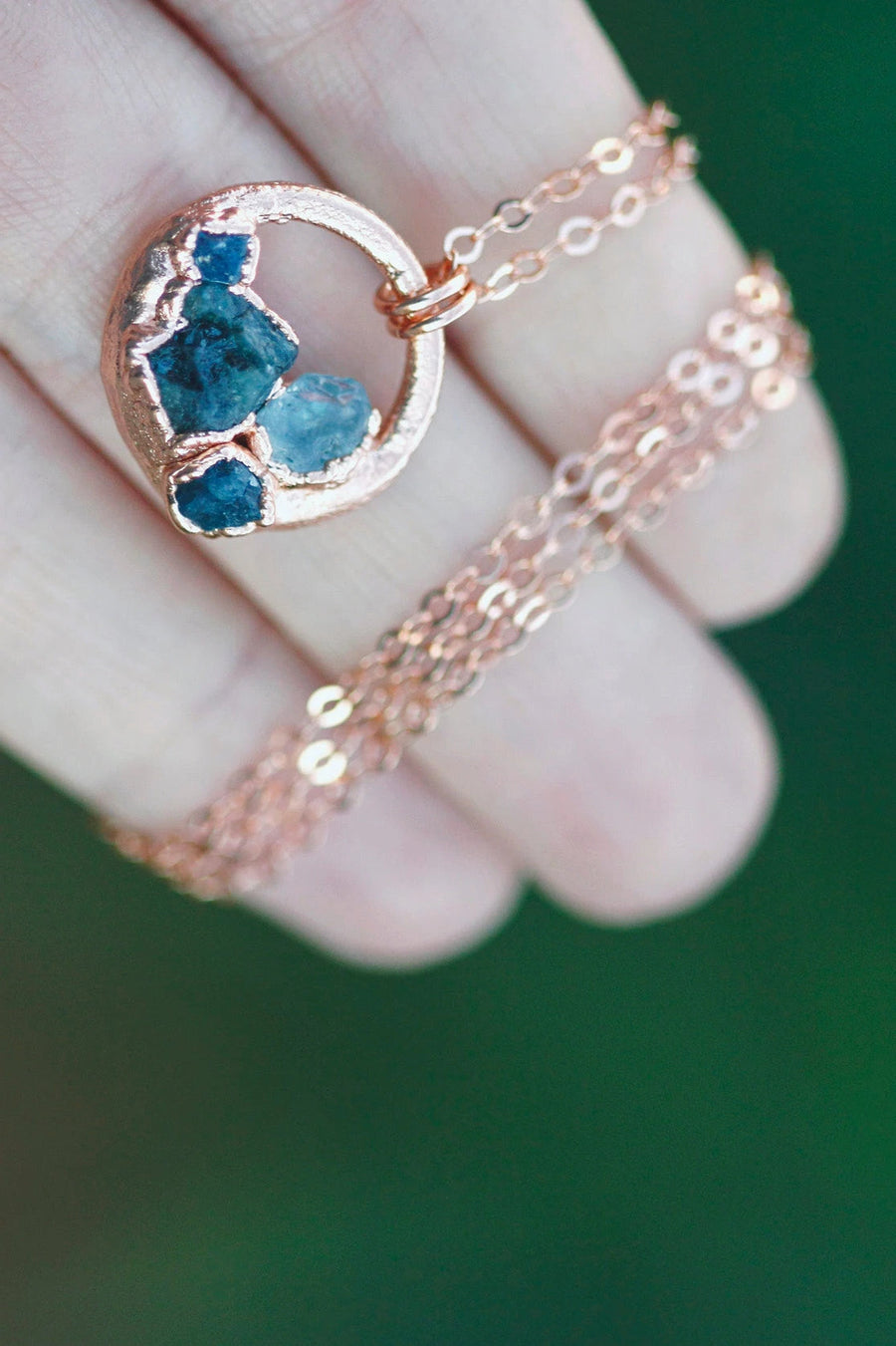 Mothers Circle Necklace · Customizable · Custom Birthstone Pieces ·  Little Sycamore