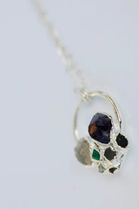 Mothers Circle Necklace · Customizable · Custom Birthstone Pieces ·  Little Sycamore