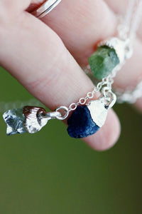 Mothers Drop Necklace · Customizable · Custom Birthstone Pieces ·  Little Sycamore