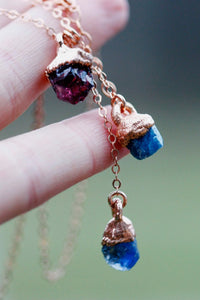 Mothers Drop Necklace · Customizable · Custom Birthstone Pieces ·  Little Sycamore