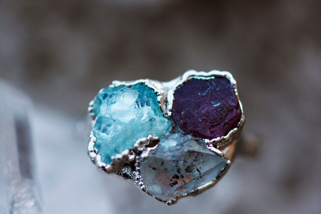 Mothers Ring · Customizable · Custom Birthstone Pieces ·  Little Sycamore