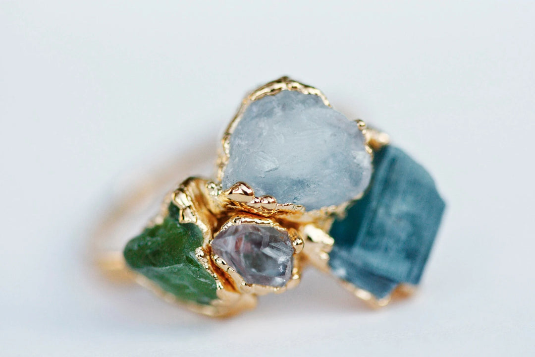 Mothers Ring · Customizable · Custom Birthstone Pieces ·  Little Sycamore