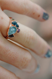 Mothers Ring · Customizable · Custom Birthstone Pieces ·  Little Sycamore