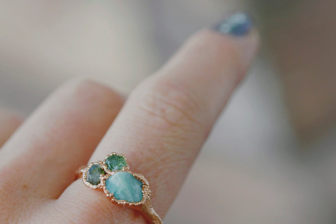 Mothers Ring · Customizable · Custom Birthstone Pieces ·  Little Sycamore