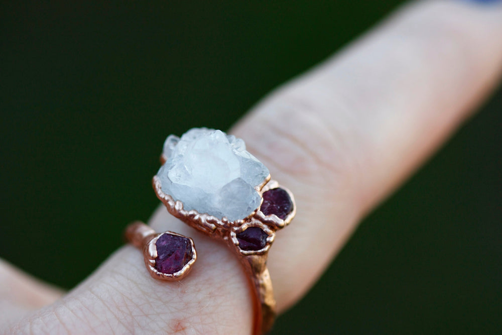 Mothers Wrap Ring · Customizable · Custom Birthstone Pieces ·  Little Sycamore