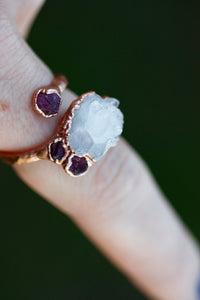 Mothers Wrap Ring · Customizable · Custom Birthstone Pieces ·  Little Sycamore