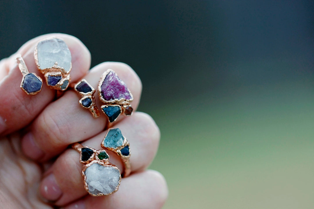 Mothers Wrap Ring · Customizable · Custom Birthstone Pieces ·  Little Sycamore