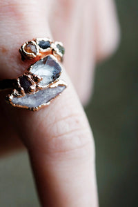 Mothers Wrap Ring · Customizable · Custom Birthstone Pieces ·  Little Sycamore