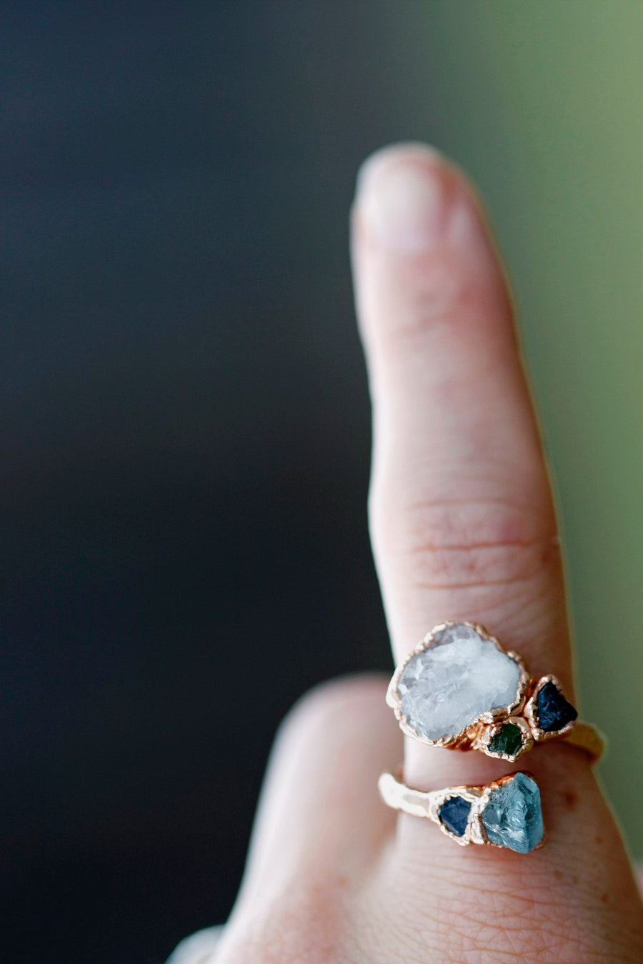 Mothers Wrap Ring · Customizable · Custom Birthstone Pieces ·  Little Sycamore