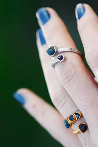 Mothers Wrap Ring · Customizable · Custom Birthstone Pieces ·  Little Sycamore