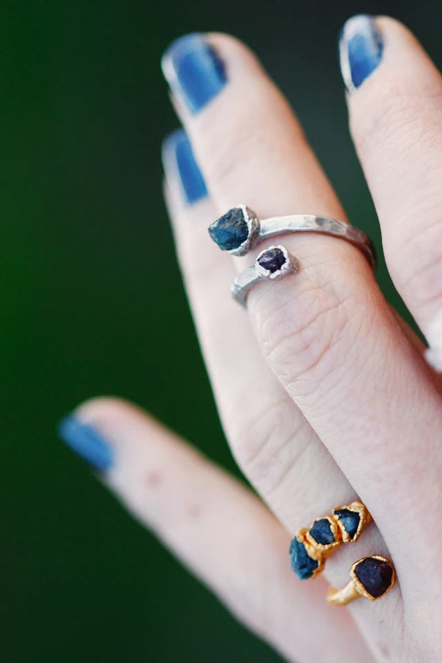 Mothers Wrap Ring · Customizable · Custom Birthstone Pieces ·  Little Sycamore
