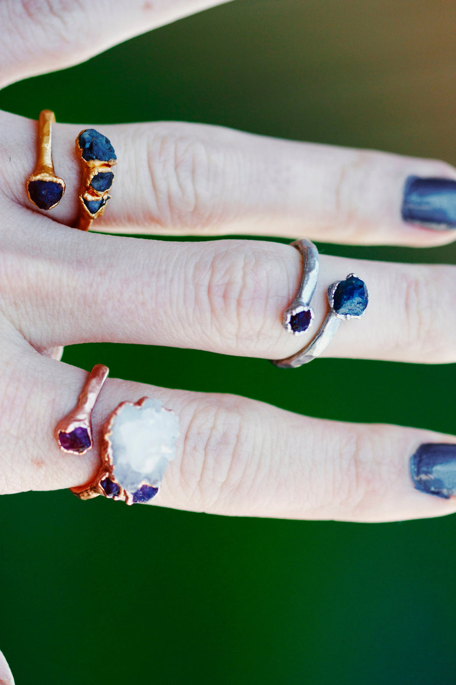 Mothers Wrap Ring · Customizable · Custom Birthstone Pieces ·  Little Sycamore