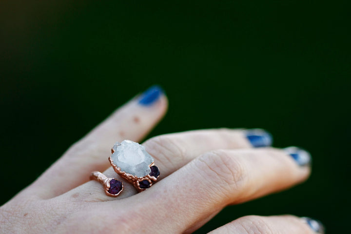 Mothers Wrap Ring · Customizable · Custom Birthstone Pieces ·  Little Sycamore