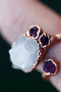 Mothers Wrap Ring · Customizable · Custom Birthstone Pieces ·  Little Sycamore