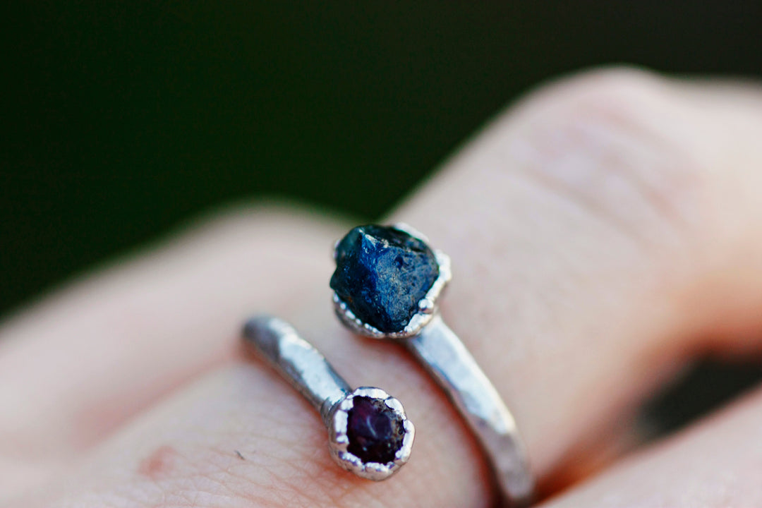 Mothers Wrap Ring · Customizable · Custom Birthstone Pieces ·  Little Sycamore