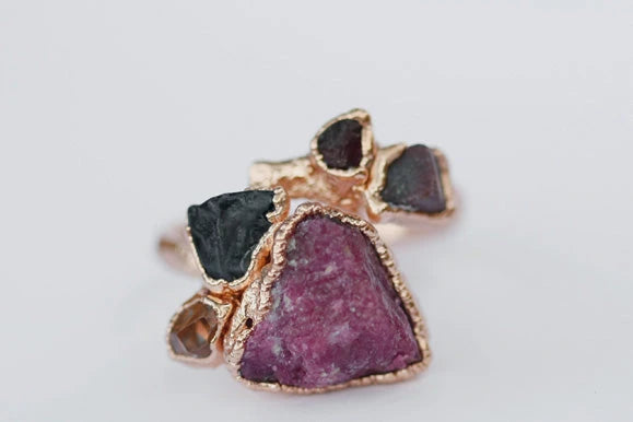 Mothers Wrap Ring · Customizable · Custom Birthstone Pieces ·  Little Sycamore