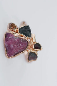 Mothers Wrap Ring · Customizable · Custom Birthstone Pieces ·  Little Sycamore