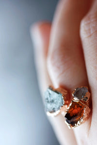Mothers Wrap Ring · Customizable · Custom Birthstone Pieces ·  Little Sycamore