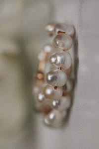 Natural Pearl Hoop Earrings · Earrings ·  Little Sycamore