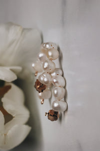 Natural Pearl Hoop Earrings · Earrings ·  Little Sycamore