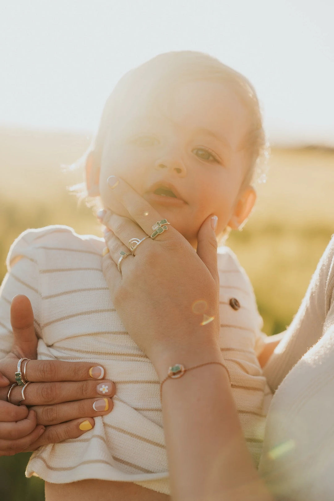 New Beginnings · Emerald and Quartz Ring · Rings ·  Little Sycamore