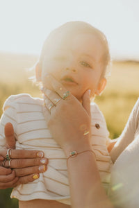 New Beginnings · Emerald and Quartz Ring · Rings ·  Little Sycamore