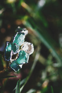 New Beginnings · Emerald and Quartz Ring · Rings ·  Little Sycamore