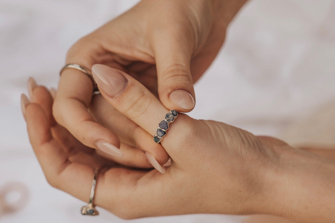 Night Sky · September Stackable Ring · Rings ·  Little Sycamore