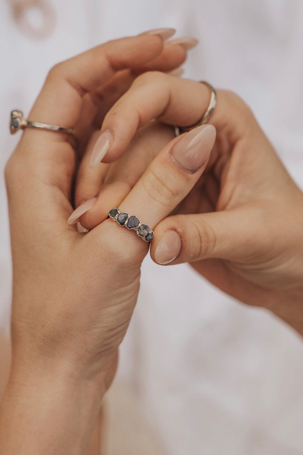 Night Sky · September Stackable Ring · Rings ·  Little Sycamore