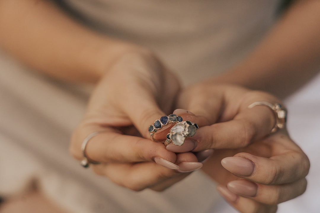 Night Sky · September Stackable Ring · Rings ·  Little Sycamore