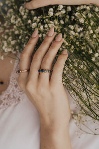 Night Sky · September Stackable Ring · Rings ·  Little Sycamore