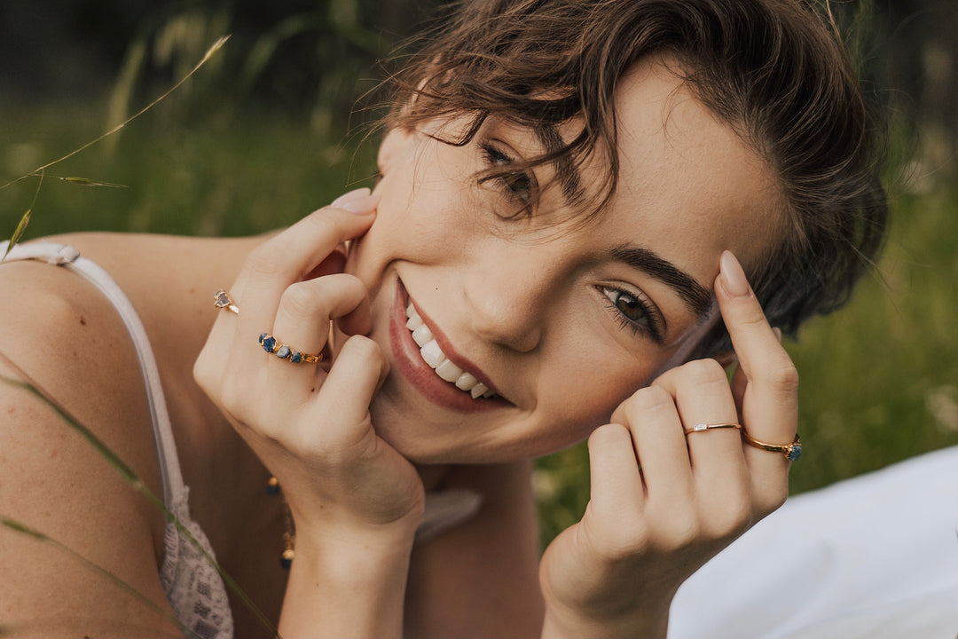 Night Sky · September Stackable Ring · Rings ·  Little Sycamore