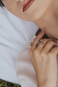 Night Sky · September Stackable Ring · Rings ·  Little Sycamore