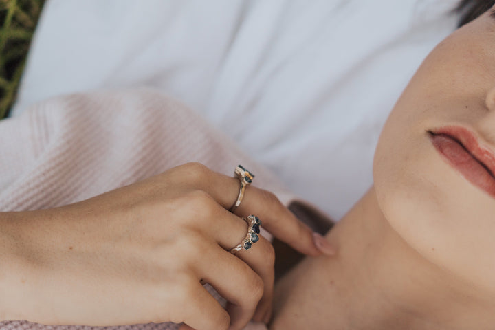 Night Sky · September Stackable Ring · Rings ·  Little Sycamore