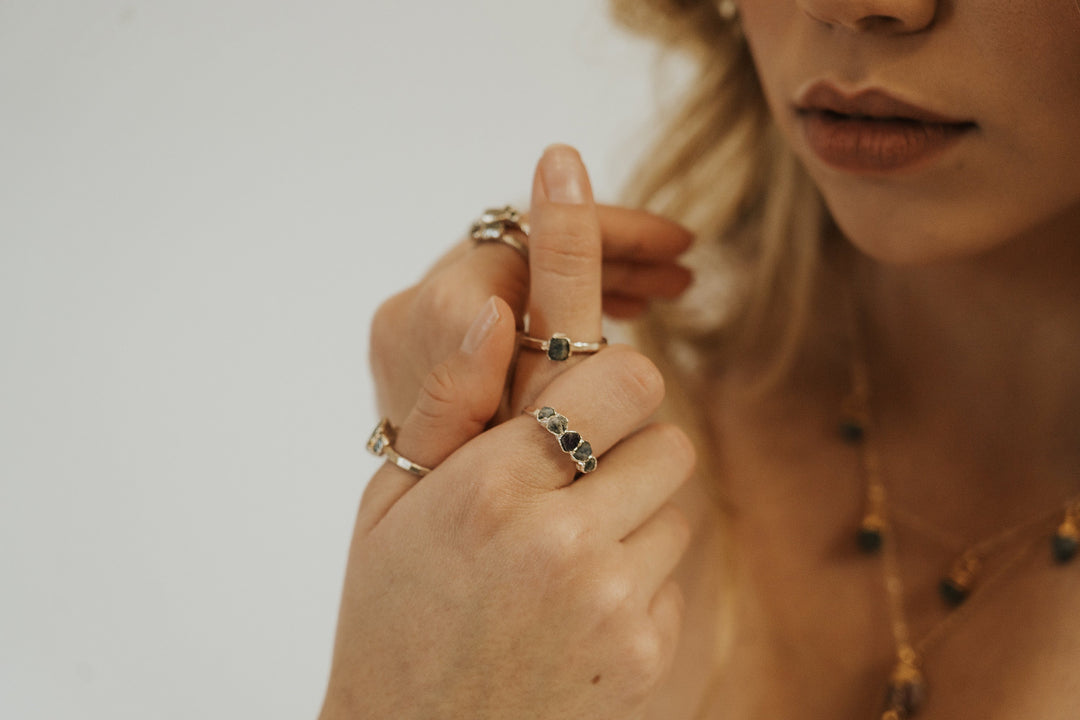 Night Sky · September Stackable Ring · Rings ·  Little Sycamore