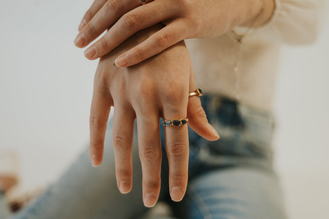 Night Sky · September Stackable Ring · Rings ·  Little Sycamore