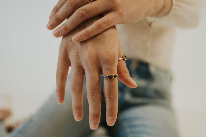 Night Sky · September Stackable Ring · Rings ·  Little Sycamore