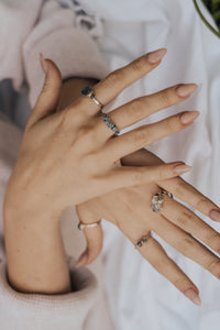Night Sky · September Stackable Ring · Rings ·  Little Sycamore