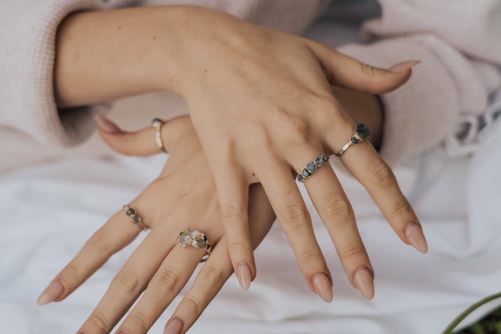 Night Sky · September Stackable Ring · Rings ·  Little Sycamore