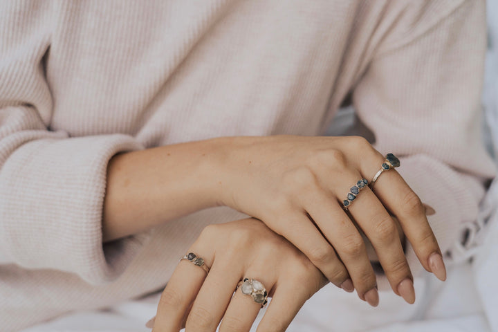 Night Sky · September Stackable Ring · Rings ·  Little Sycamore