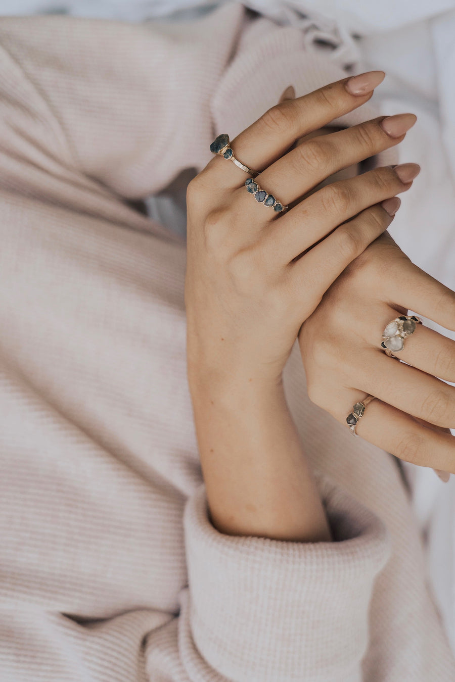 Night Sky · September Stackable Ring · Rings ·  Little Sycamore