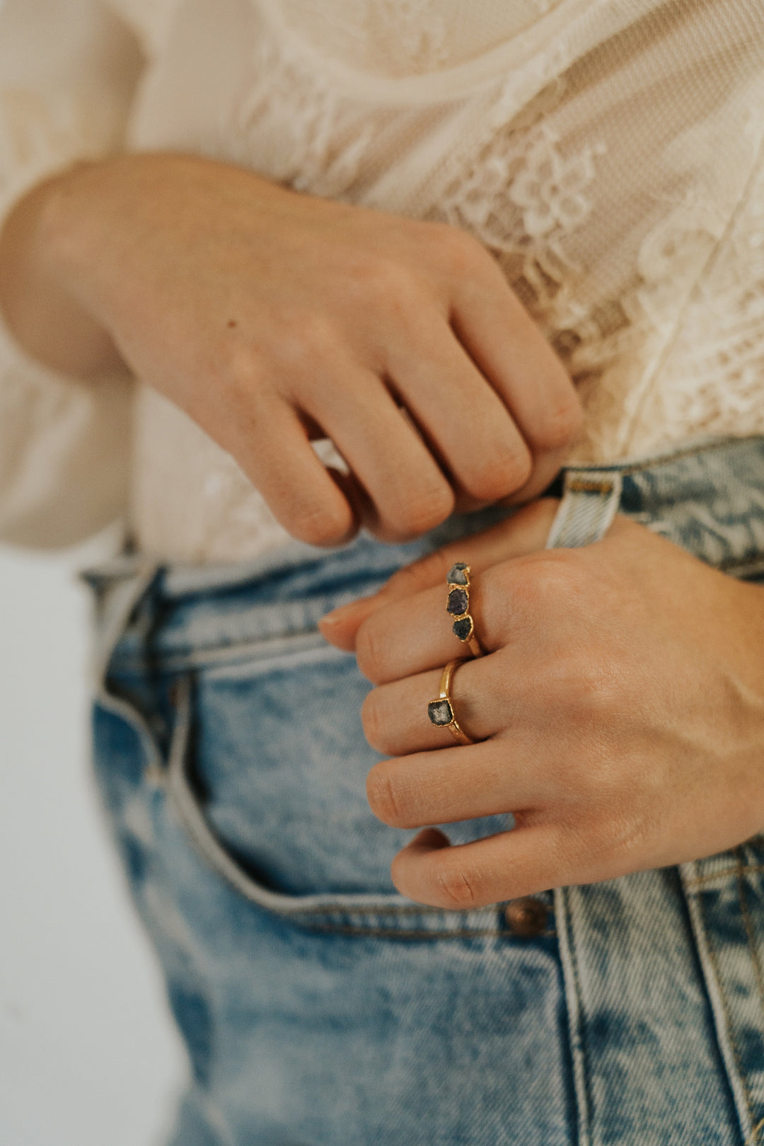 Night · September Stackable Ring · Rings ·  Little Sycamore